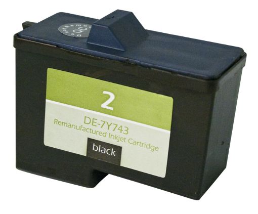 Picture of Compatible 7Y743 (X0502) Black Inkjet Cartridge (600 Yield)