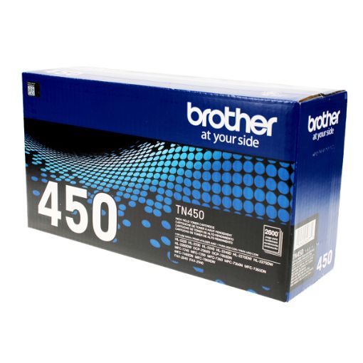 Picture of Brother TN-450 High Yield Black Toner Cartridge (2600 Yield)