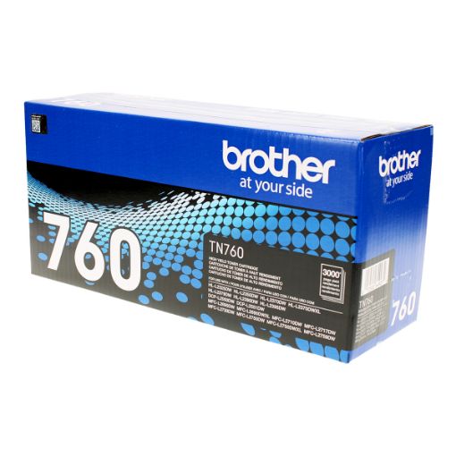 Picture of Brother TN-760 (TN-730) High Yield Black Toner Cartridge (3000 Yield)
