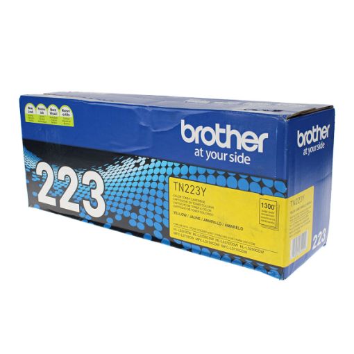 Picture of Brother TN-223Y Yellow Toner Cartridge (1300 Yield)
