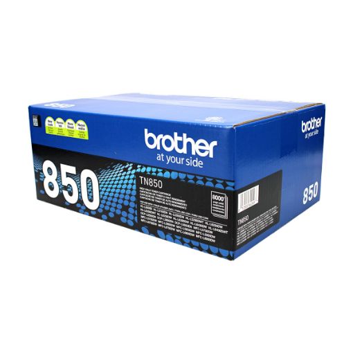 Picture of Brother TN-850 (TN-820) High Yield Black Toner Cartridge (8000 Yield)