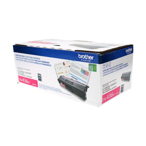 Picture of Brother TN-436M Super High Yield Magenta Toner Cartridge (6500 Yield)