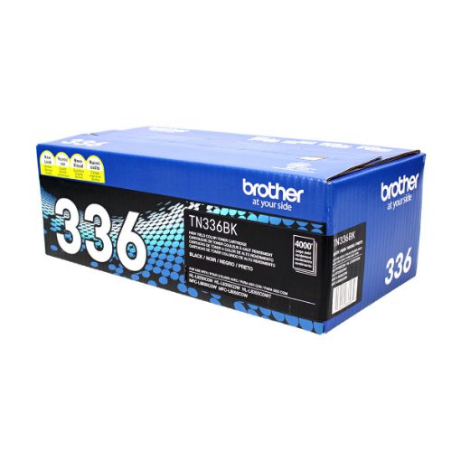 Picture of Brother TN-336bk High Yield Black Toner Cartridge (4000 Yield)
