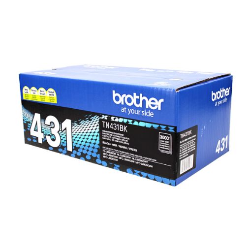 Picture of Brother TN-431BK Black Toner Cartridge (3000 Yield)