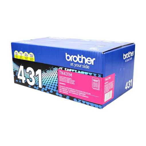 Picture of Brother TN-431M Magenta Toner Cartridge (1800 Yield)