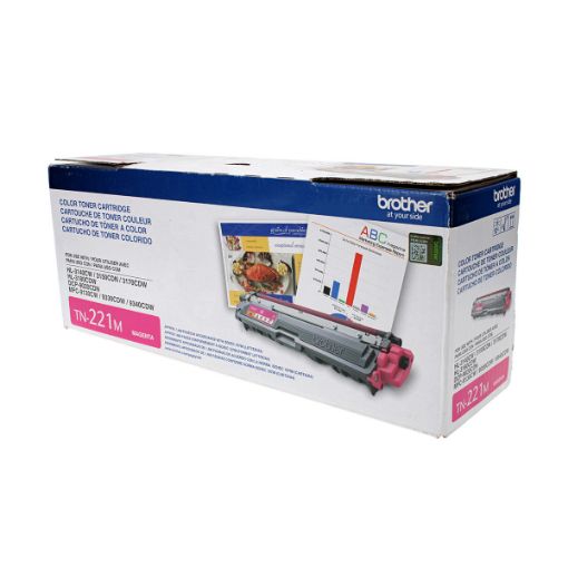 Picture of Brother TN-221M Magenta Toner Cartridge (1400 Yield)