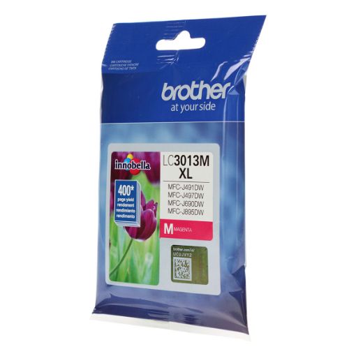 Picture of Brother LC3013M High Yield Magenta Ink Cartridge (400 Yield)