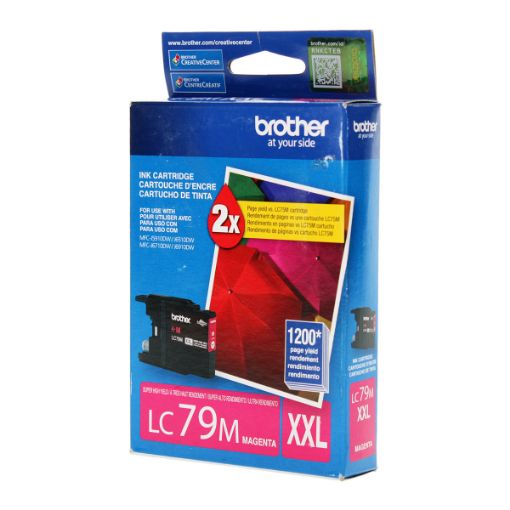 Picture of Brother LC79M Extra High Yield Magenta Inkjet Cartridge (1200 Yield)
