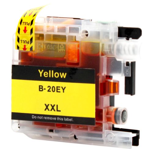 Picture of Compatible LC20EY High Yield Yellow Inkjet Cartridge (1200 Yield)
