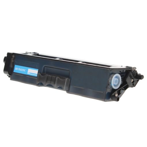 Picture of Compatible TN-339C Extra High Yield Cyan Toner Cartridge (6000 Yield)