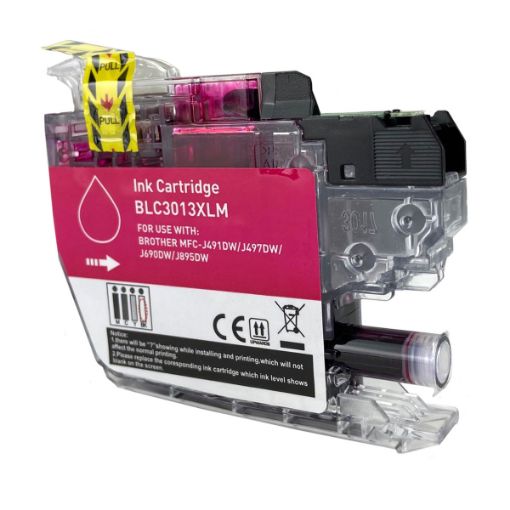 Picture of Compatible LC3013M High Yield Magenta Ink Cartridge (400 Yield), No Box