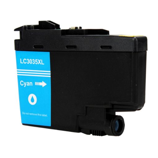 Picture of Compatible LC3035C Ultra High Yield Cyan Inkjet Cartridge (5000 Yield), No Box