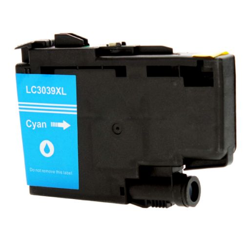 Picture of Compatible LC3039C Ultra High Yield Cyan Inkjet Cartridge (5000 Yield), No Box