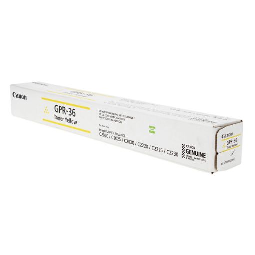 Picture of Canon 3785B003AA (GPR-36Y) Yellow Toner (19000 Yield)