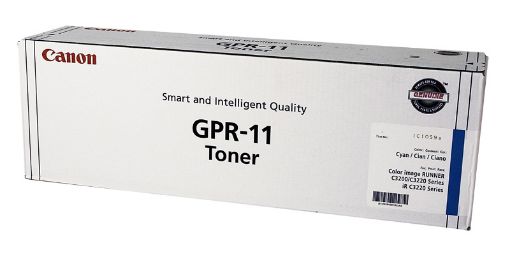 Picture of Canon 7628A001AA (GPR-11C) Cyan Copier Cartridge (25000 Yield)