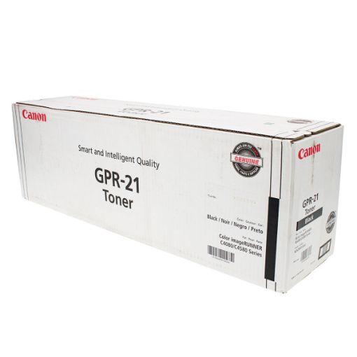 Picture of Canon 0262B001AA (GPR-21BK) Black Toner Printer Cartridge (26000 Yield)