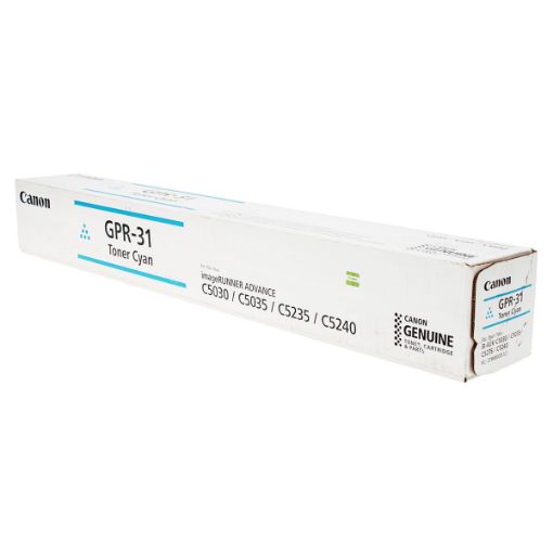 Picture of Canon 2794B003AA (GPR-31C) Cyan Toner Cartridge (27000 Yield)