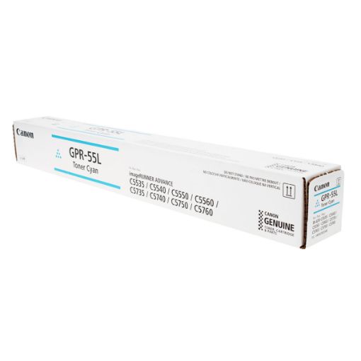 Picture of Canon 0485C003 (GPR-55L) Cyan Toner Cartridge (26000 Yield)