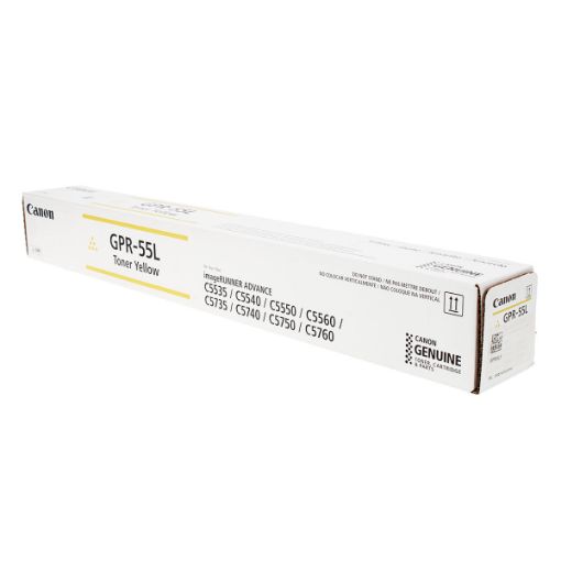 Picture of Canon 0487C003 (GPR-55L) Yellow Toner Cartridge (26000 Yield)