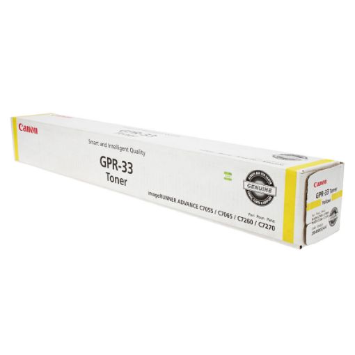 Picture of Canon 2804B003AA (GPR-33Y) Yellow Toner Cartridge (52000 Yield)
