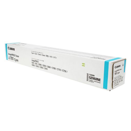 Picture of Canon 8067B001AA (T01) Cyan Toner Cartridge (39500 Yield)