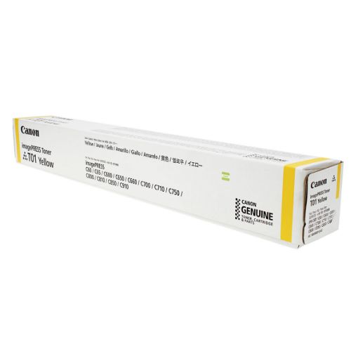 Picture of Canon 8069B001AA (T01) Yellow Toner Cartridge (39500 Yield)