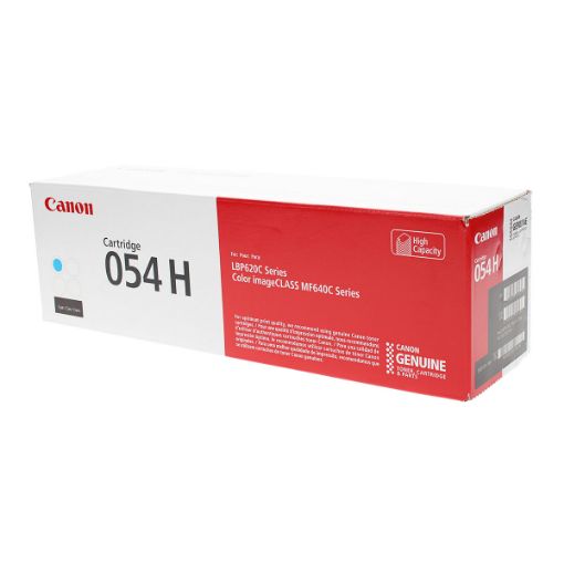 Picture of Canon 3027C001 (Canon 054HC, CRG-054HC) High Yield Cyan Toner Cartridge (2300 Yield)