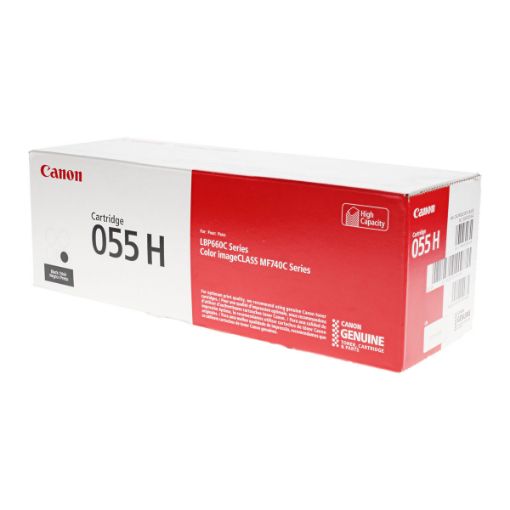 Picture of Canon 3020C001AA (Canon 055HK, CRG-055HK) High Yield Black Toner Cartridge (7600 Yield)