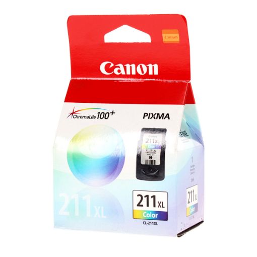 Picture of Canon 2975B001 (CL-211XL) High Yield Color Ink Cartridge (350 Yield)