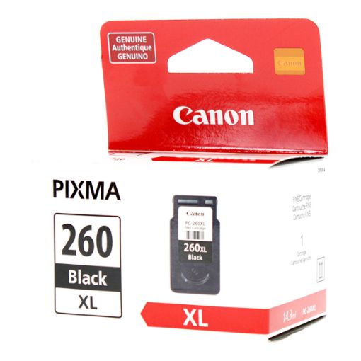 Picture of Canon 3706C001 (PG-260XL) Black Ink Cartridge