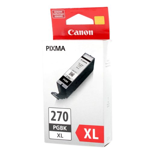 Picture of Canon 0319C001AA (PGI-270XLBK) High Yield Black Ink Cartridge (500 Yield)