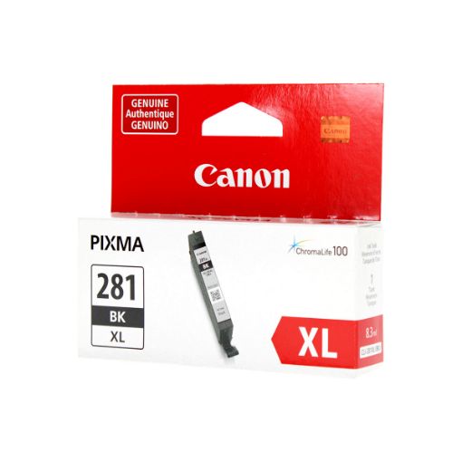Picture of Canon 2037C001 (CLI-281XLBK) High Yield Black Ink Tank