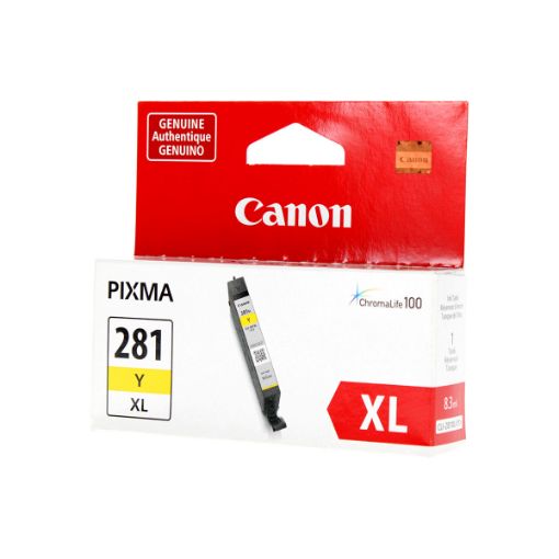Picture of Canon 2036C001 (CLI-281XLY) High Yield Yellow Ink Tank