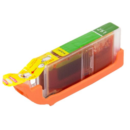 Picture of Remanufactured 6451B001 (CLI-251XLY) Yellow Inkjet Cartridge (685 Yield), No Box