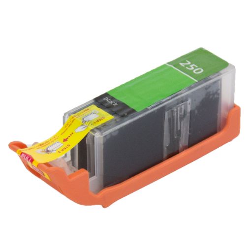 Picture of Remanufactured 6432B001 (PGI-250XL) High Yield Black Inkjet Cartridge (500 Yield), No Box