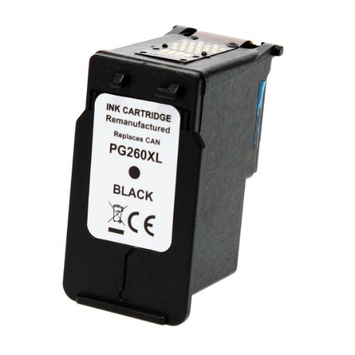 Picture of Remanufactured 3706C001 (PG-260XL) Black Ink Cartridge