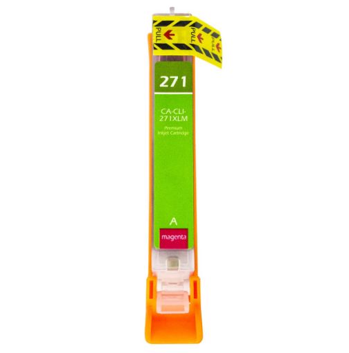 Picture of Compatible 0338C001AA (CLI-271XLM) High Yield Magenta Ink Cartridge (300 Yield)