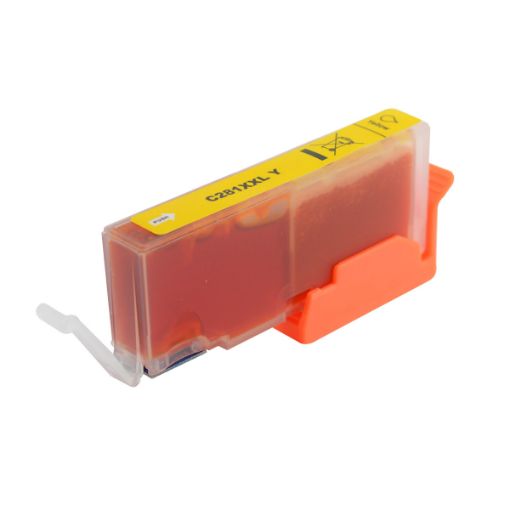 Picture of Remanufactured 1982C001 (CLI-281XXLY) Super High Yield Yellow Ink Tank (824 Yield)