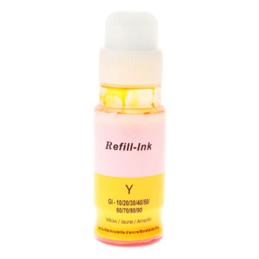 Picture of Compatible 3396C001 (GI-20Y) Yellow Dye Ink Bottle (7700 Yield)