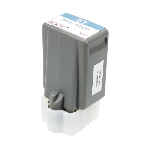 Picture of Remanufactured PFI-1000GY (0552C002) Grey Pigment Ink Cartridge (80 ml)