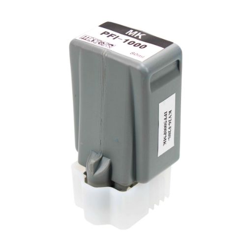 Picture of Remanufactured PFI-1000MBK (0545C002) Matte Black Pigment Ink Cartridge (80 ml)