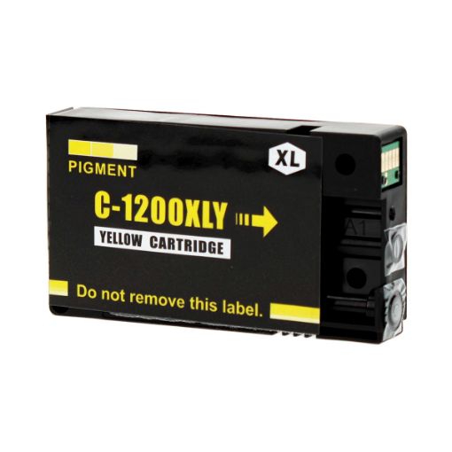 Picture of Compatible 9198B001 (PGI-1200XLY) High Yield Yellow Inkjet Cartridge (900 Yield)