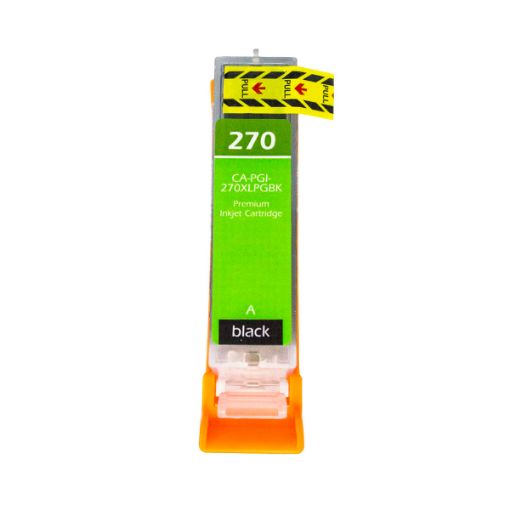 Picture of Remanufactured 0319C001AA (PGI-270XLBK) High Yield Black Ink Cartridge (500 Yield)