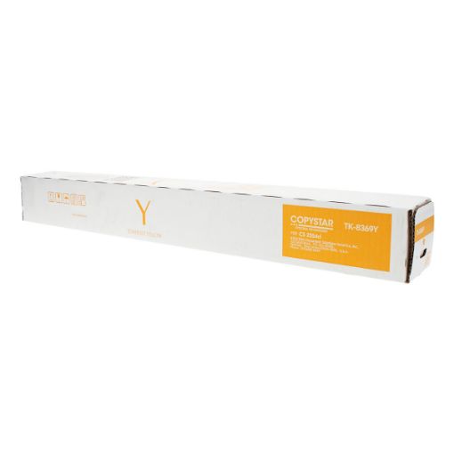 Picture of Copystar 1T02YPACS0 (TK-8369Y) Yellow Toner Cartridge (12000 Yield)