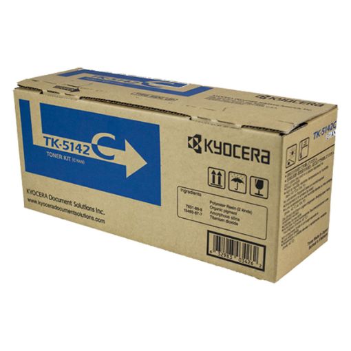 Picture of Copystar 1T02NRCUS0 (TK-5142C) Cyan Toner Cartridge (5000 Yield)