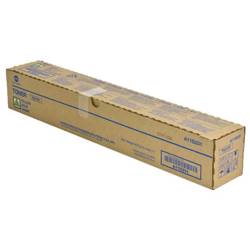 Picture of Konica Minolta A11G231 (TN-216Y) Yellow Toner Cartridge (26000 Yield)