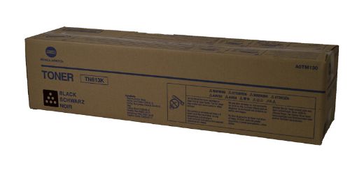 Picture of Konica Minolta A0TM130 (TN-613K) Black Toner Cartridge (45000 Yield)