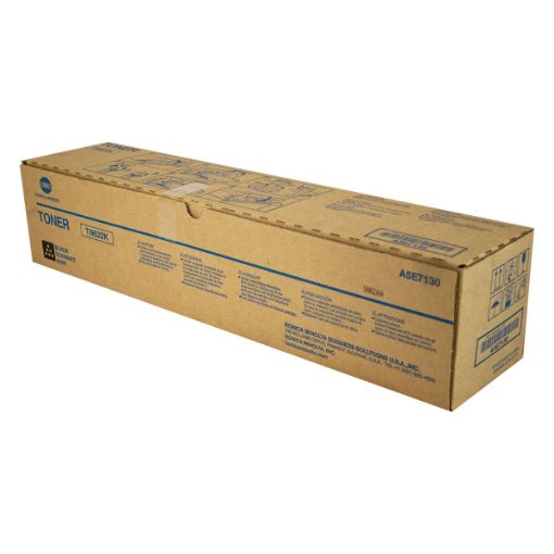 Picture of Konica Minolta A5E7130 (TN-622K) Black Toner Cartridge (88000 Yield)