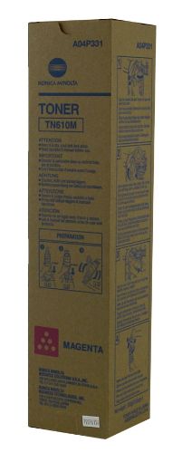 Picture of Konica Minolta A04P331 (TN-610M) Magenta Toner (26500 Yield)