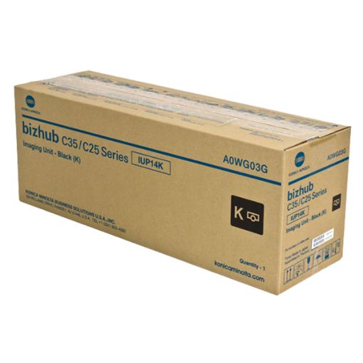 Picture of Konica Minolta A0WG03G Black Drum Unit (30000 Yield)